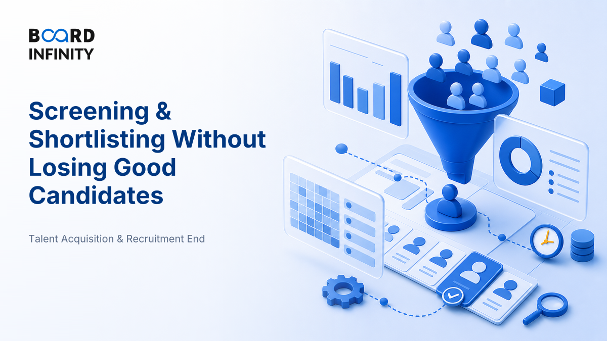 Screening & Shortlisting Without Losing Good Candidates - Interview-Ready Framework