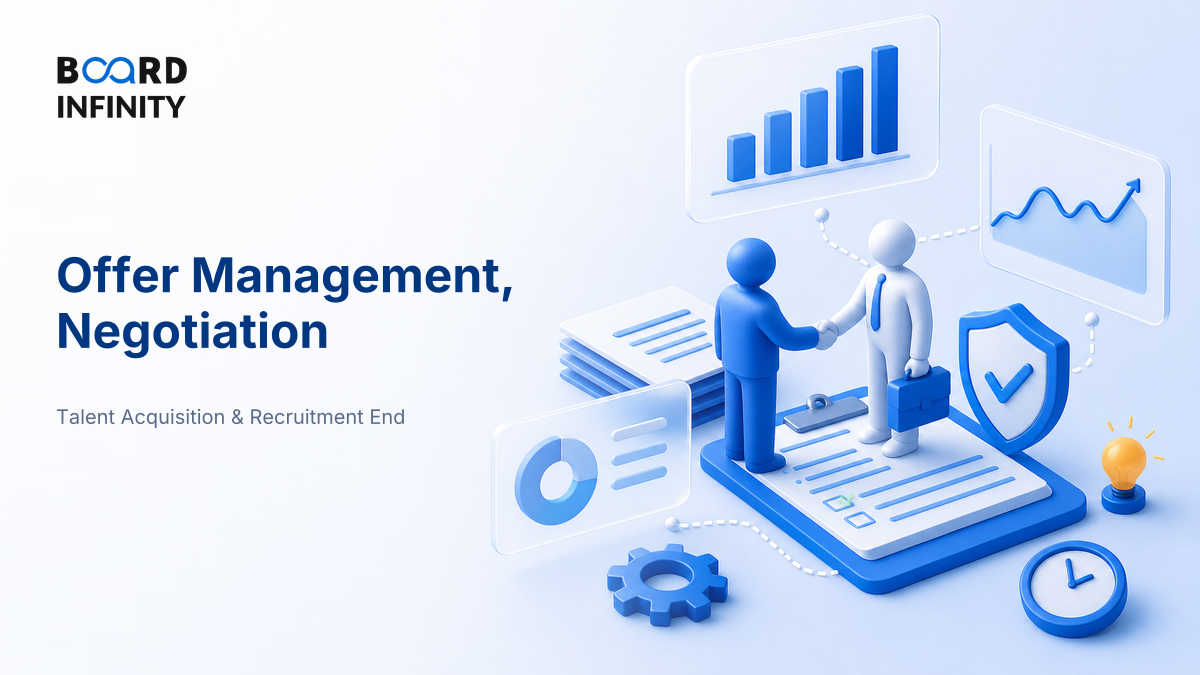 Offer Management, Negotiation & Reducing Offer Drop-Offs for Interviews