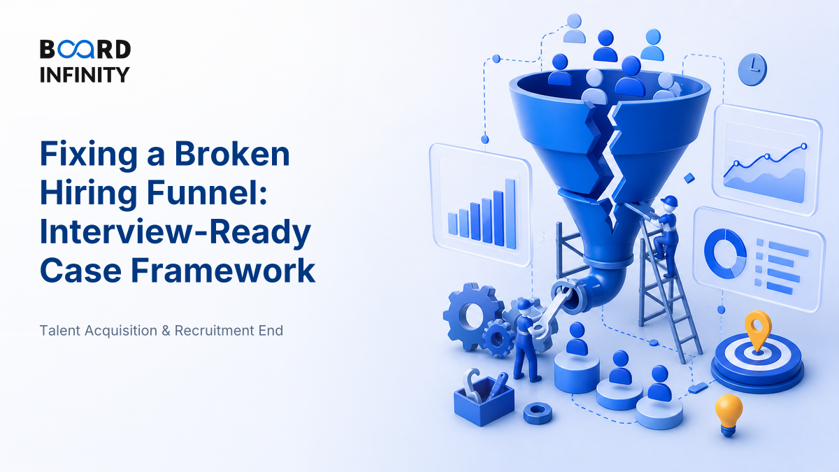 Fixing a Broken Hiring Funnel: Interview-Ready Case Framework