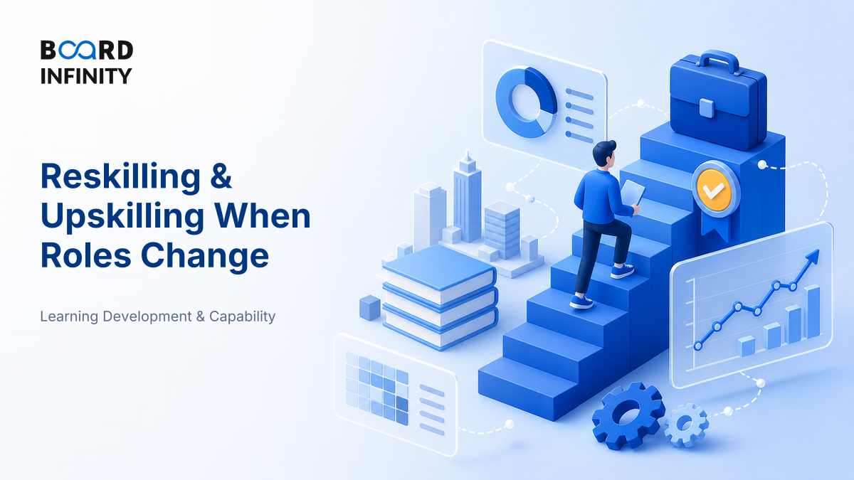 Reskilling & Upskilling When Roles Change: Interview-Ready Framework