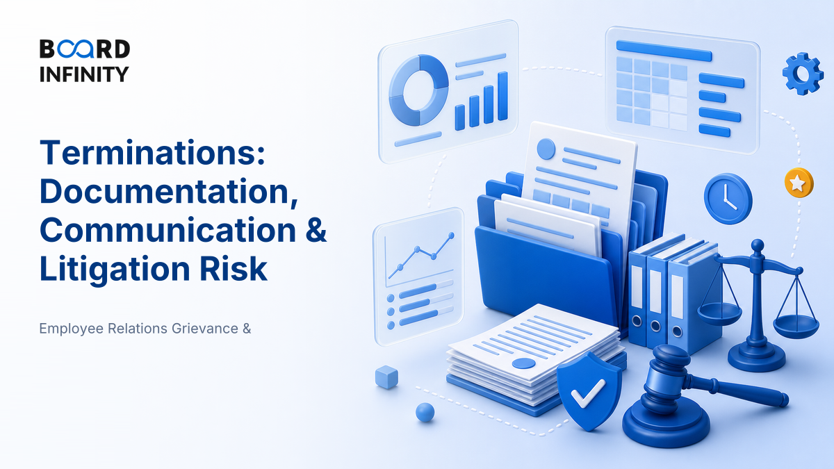 Terminations: Documentation, Communication & Litigation Risk - Interview-Ready HR Framework