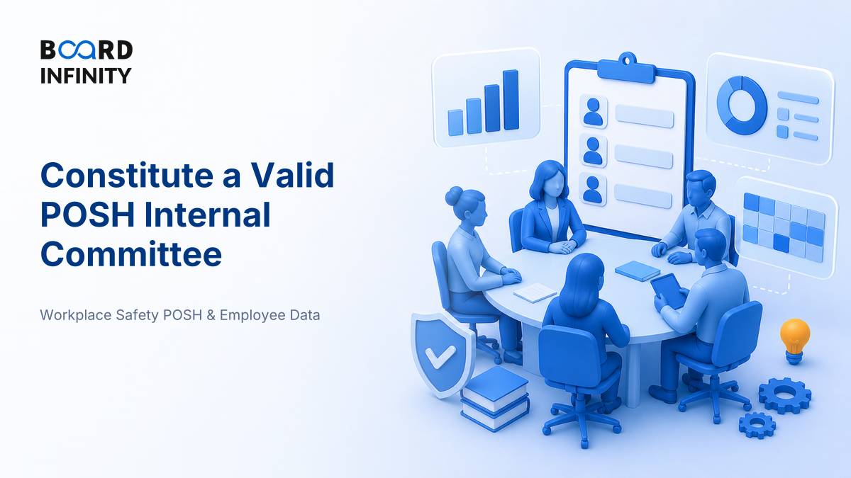 Constitute a Valid POSH Internal Committee - Interview Ready Guide