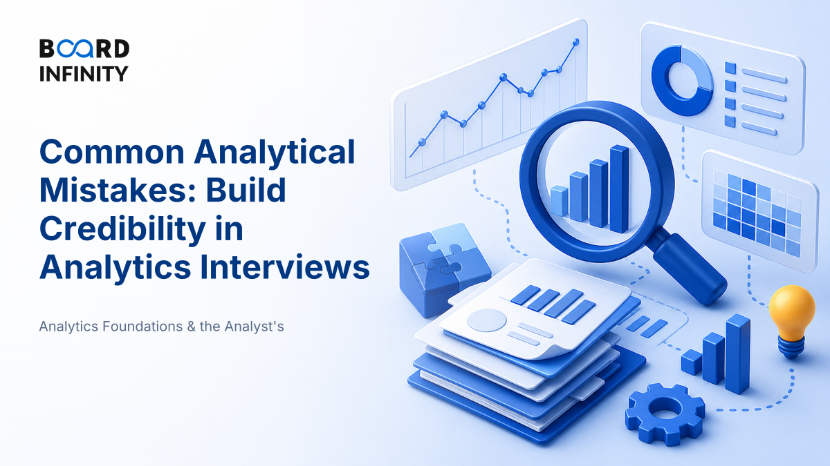 Common Analytical Mistakes That Cost Analysts Credibility