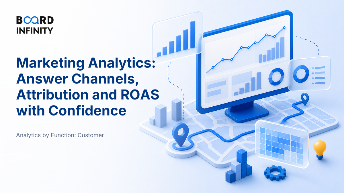 Marketing Analytics: Channels, Attribution & Return on Spend