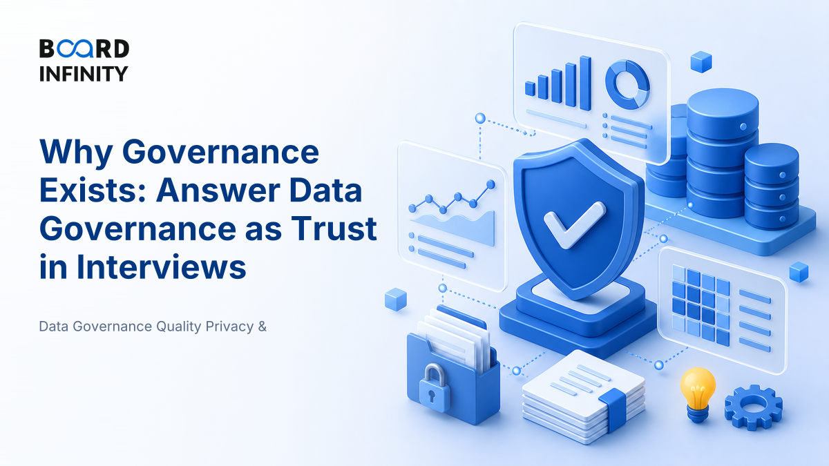 Why Governance Exists: Trust as the Real Deliverable