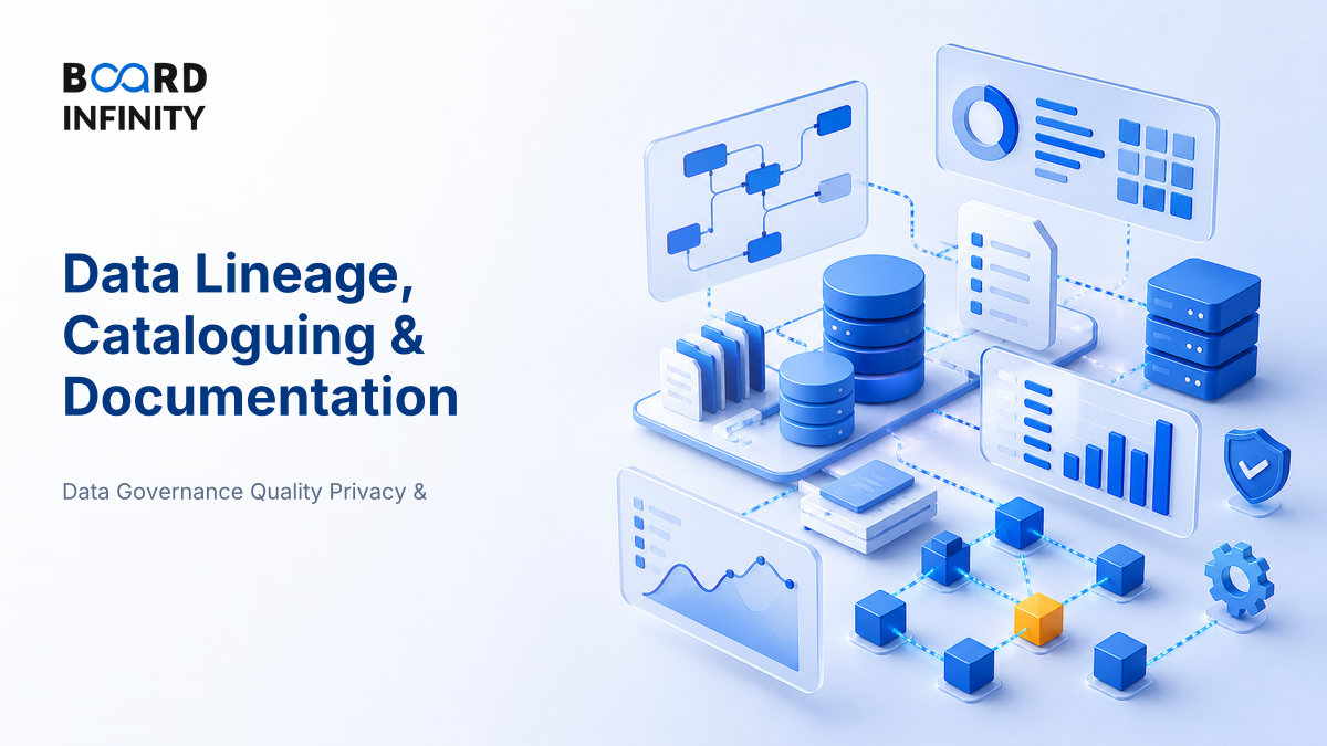 Data Lineage, Cataloguing & Documentation