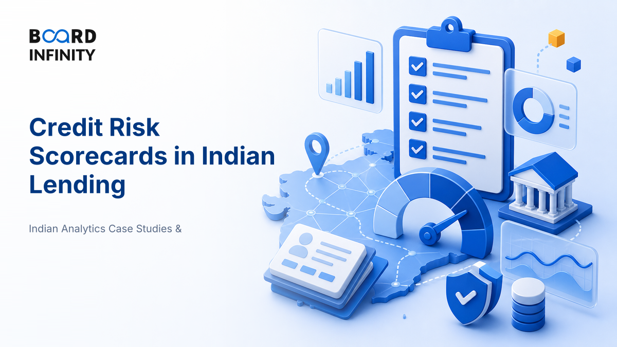 Credit Risk Scorecards in Indian Lending - Interview-Ready Framework
