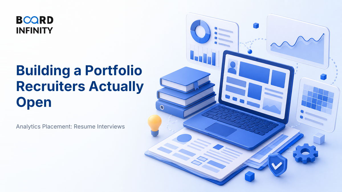 Building a Portfolio Recruiters Actually Open