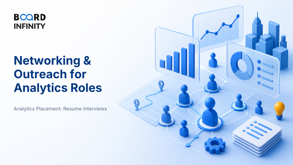 Networking & Outreach for Analytics Roles