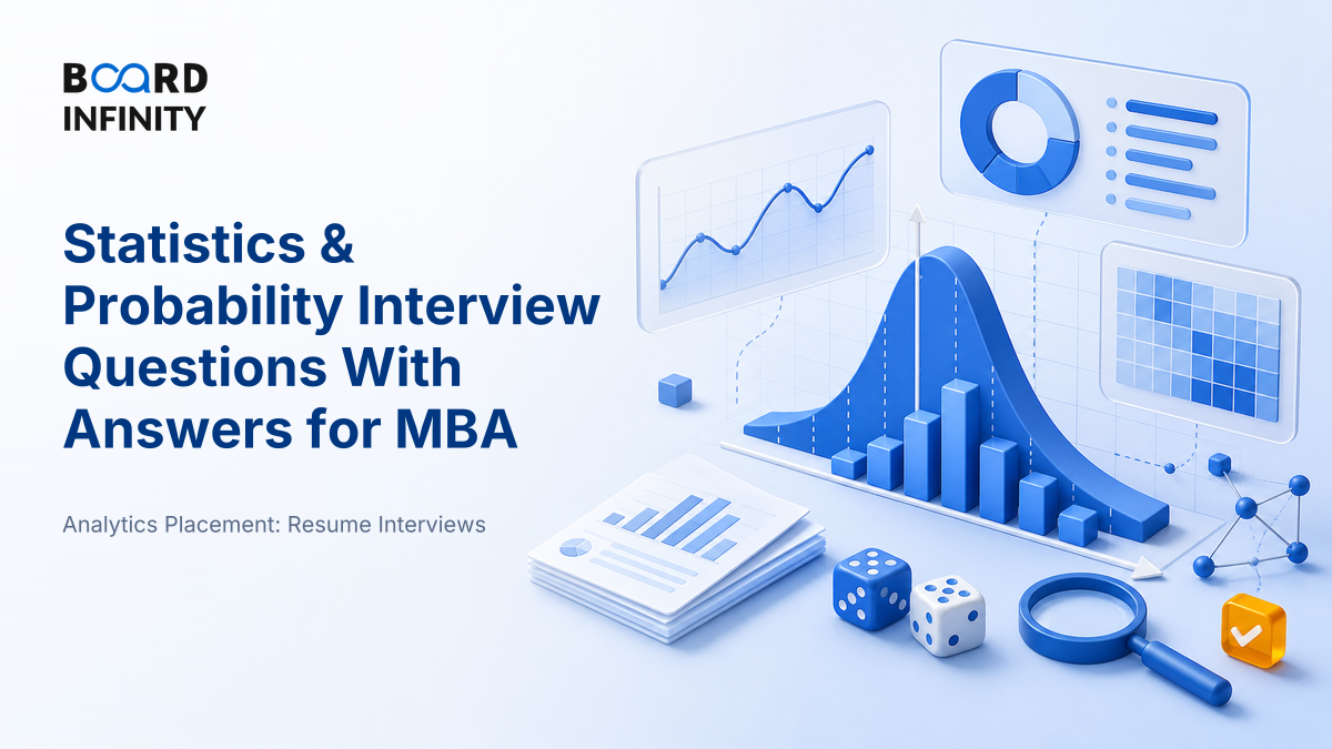 Statistics & Probability Interview Questions With Answers