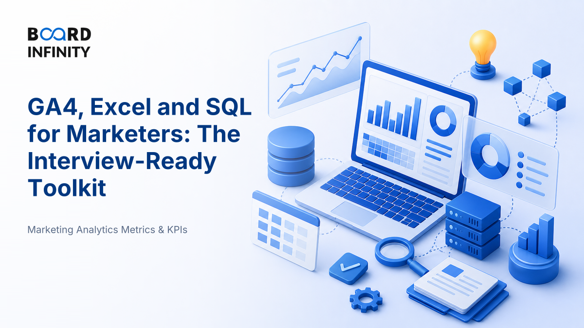Essential Tools: GA4, Excel & an Intro to SQL for Marketers