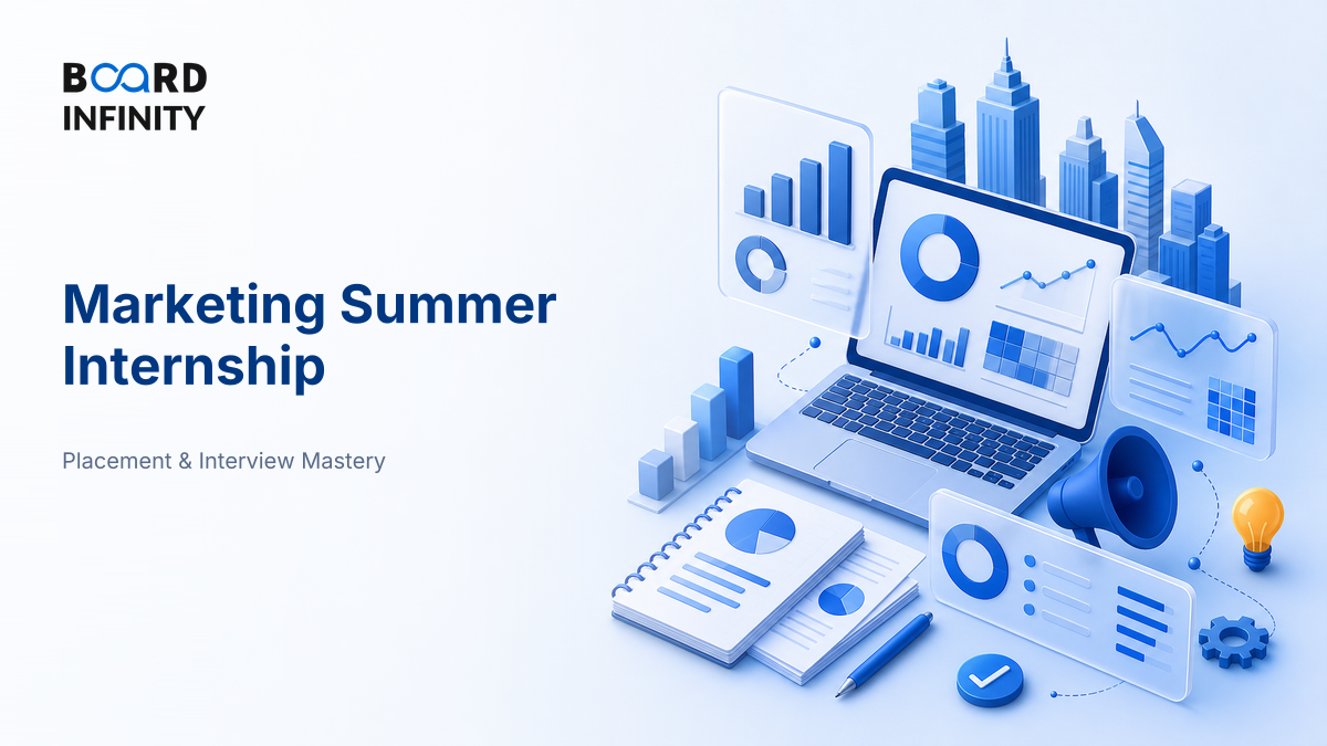 Marketing Summer Internship & Live Project Playbook