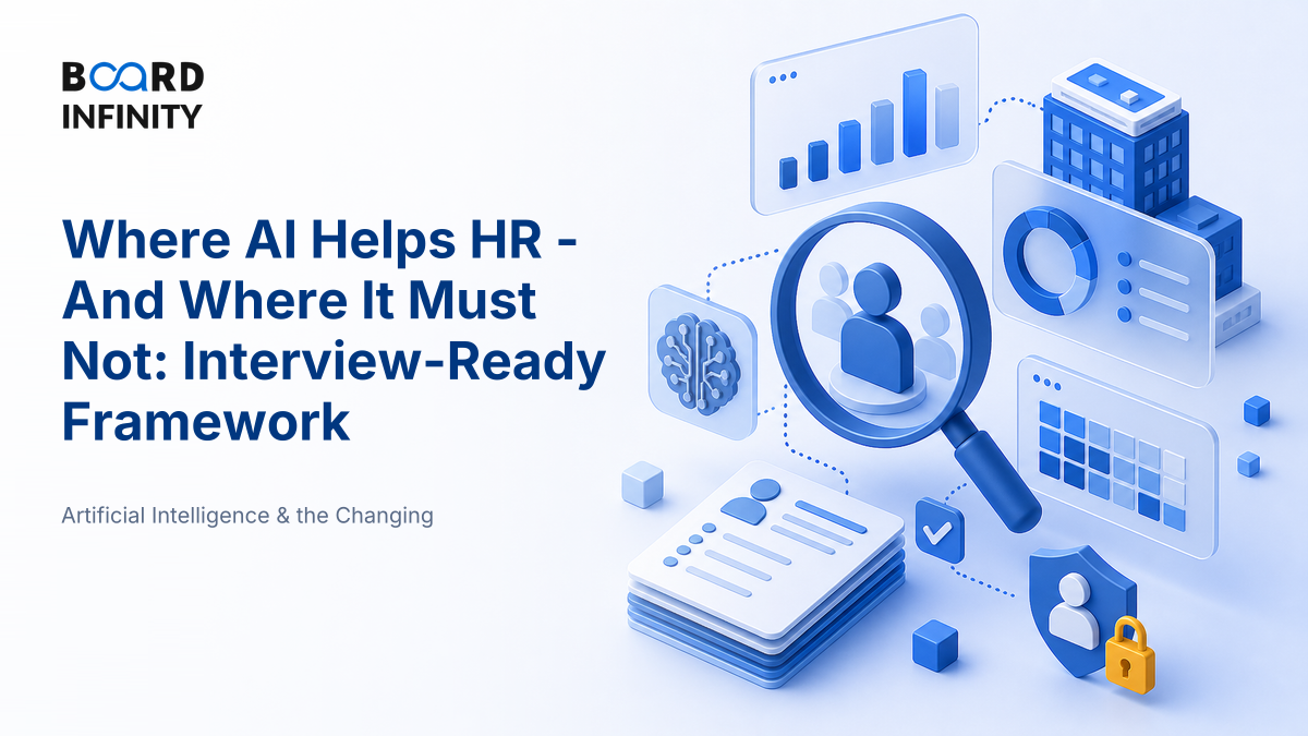 Where AI Genuinely Helps HR, and Where It Must Not