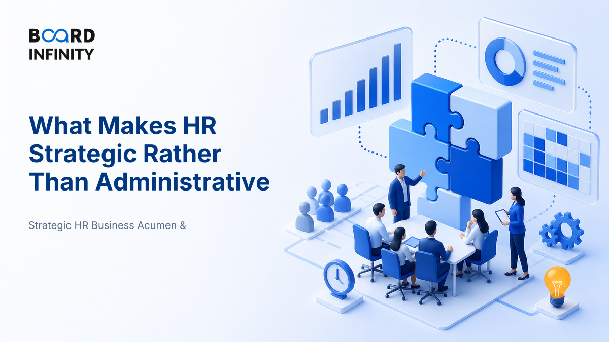 What Makes HR Strategic Rather Than Administrative