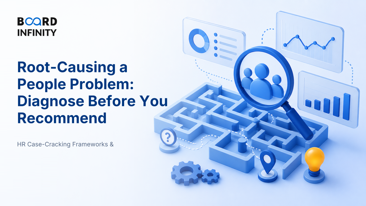 Root-Causing a People Problem: Diagnose Before You Recommend