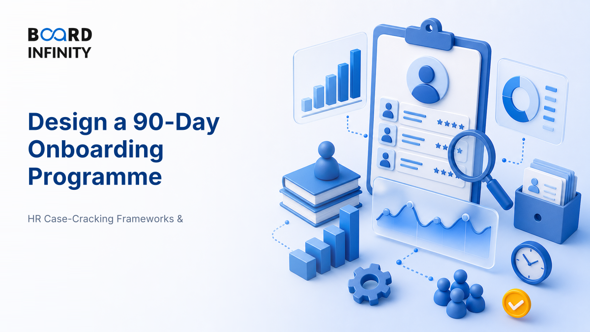 Design a 90-Day Onboarding Programme: Interview-Ready HR Case Framework
