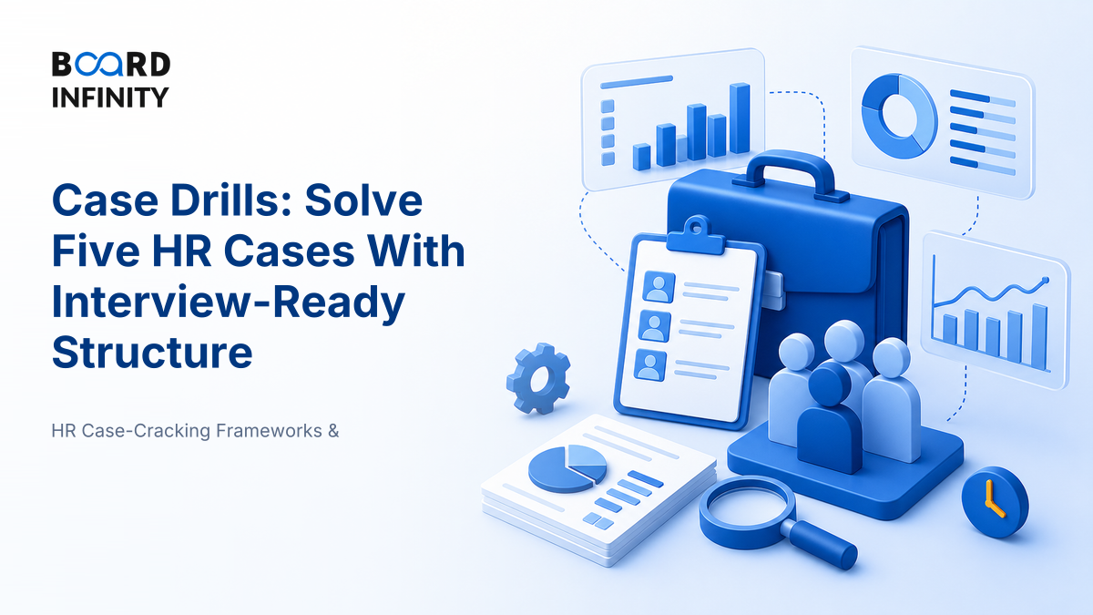 Case Drills: Solve Five HR Cases With Interview-Ready Structure