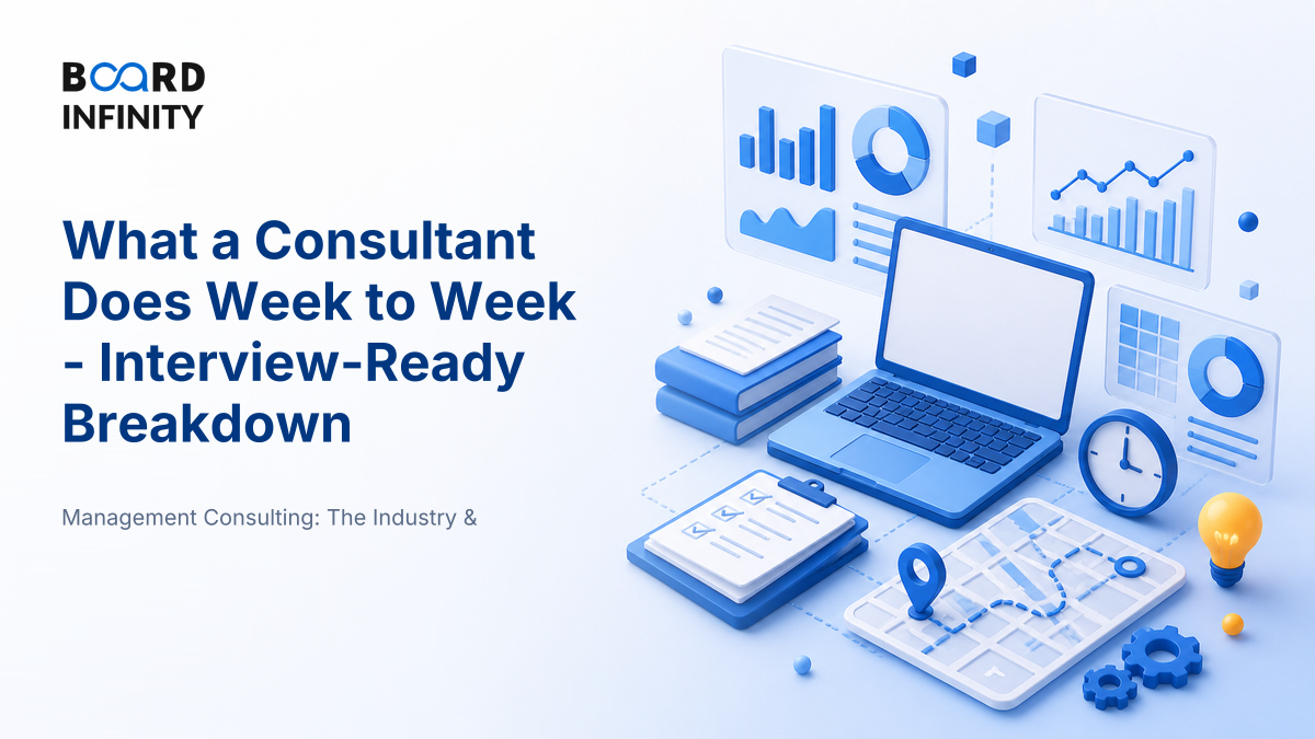 What a Consultant Does Week to Week - Interview-Ready Breakdown
