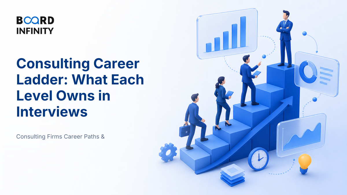 Consulting Career Ladder: What Each Level Owns in Interviews
