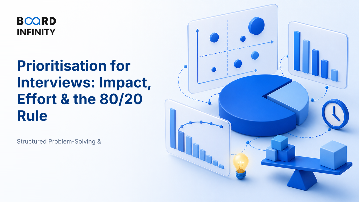 Prioritisation: Impact, Effort & the Eighty-Twenty Rule