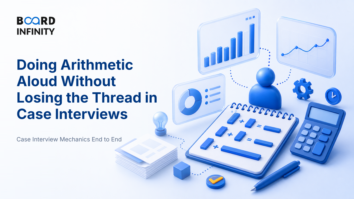 Doing Arithmetic Aloud Without Losing the Thread