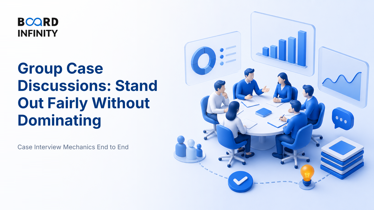 Group Case Discussions and How to Stand Out Fairly