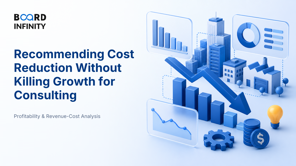 Recommending Cost Reduction Without Killing Growth
