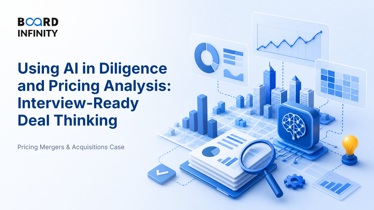 Using AI in Diligence and Pricing Analysis