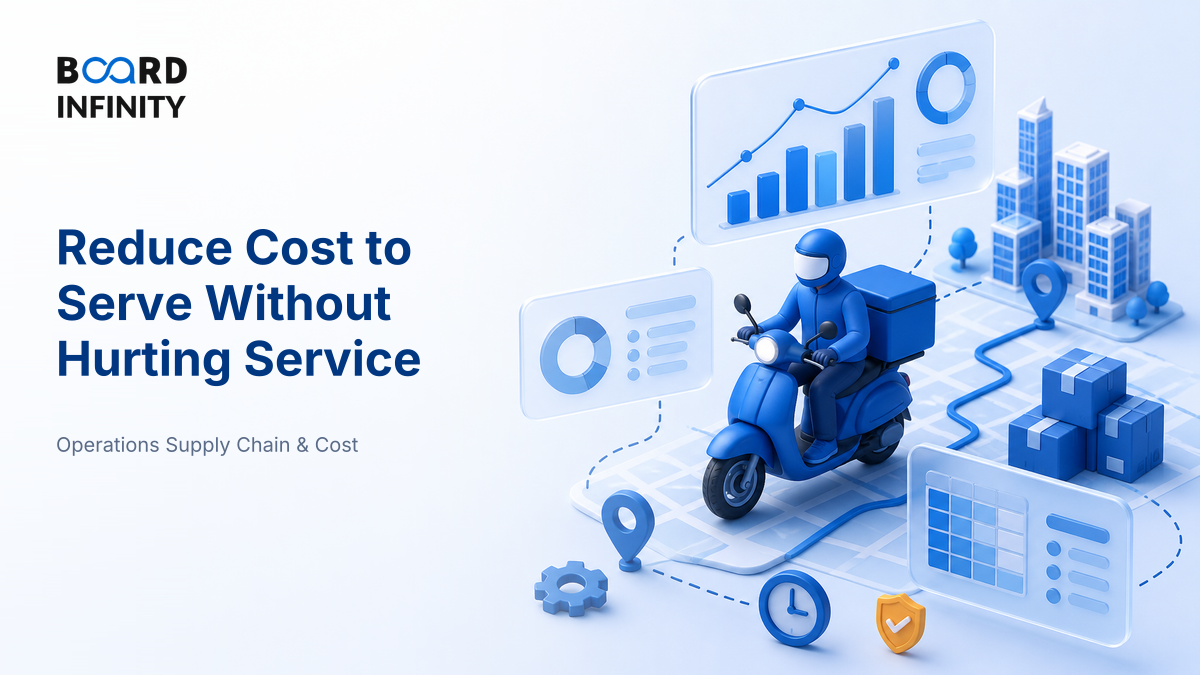 Reduce Cost to Serve Without Hurting Service - Interview Case Framework