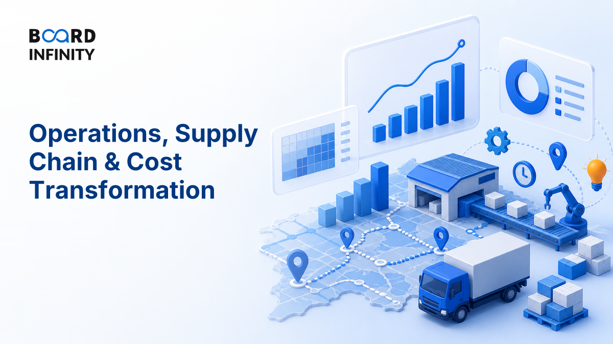 Operations, Supply Chain & Cost Transformation