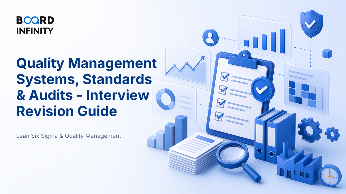 Quality Management Systems, Standards & Audits