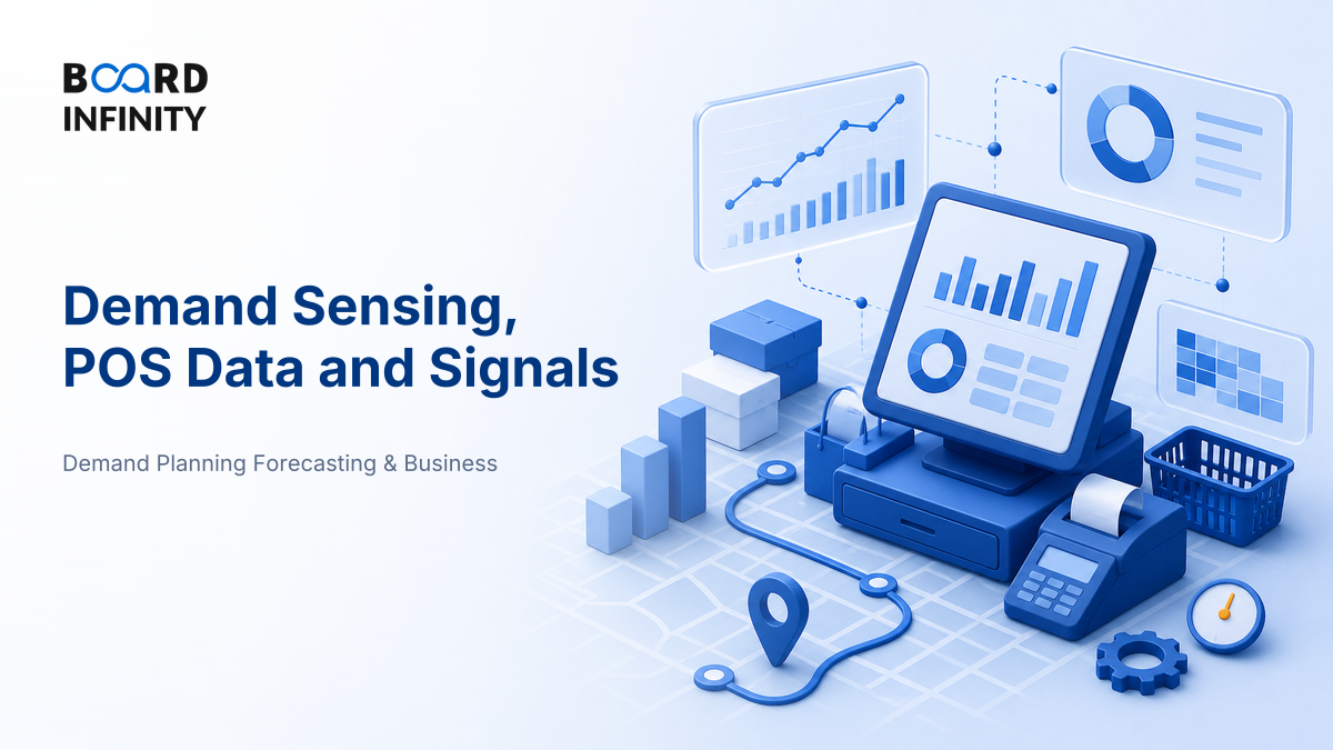 Demand Sensing, Signals & Point-of-Sale Data