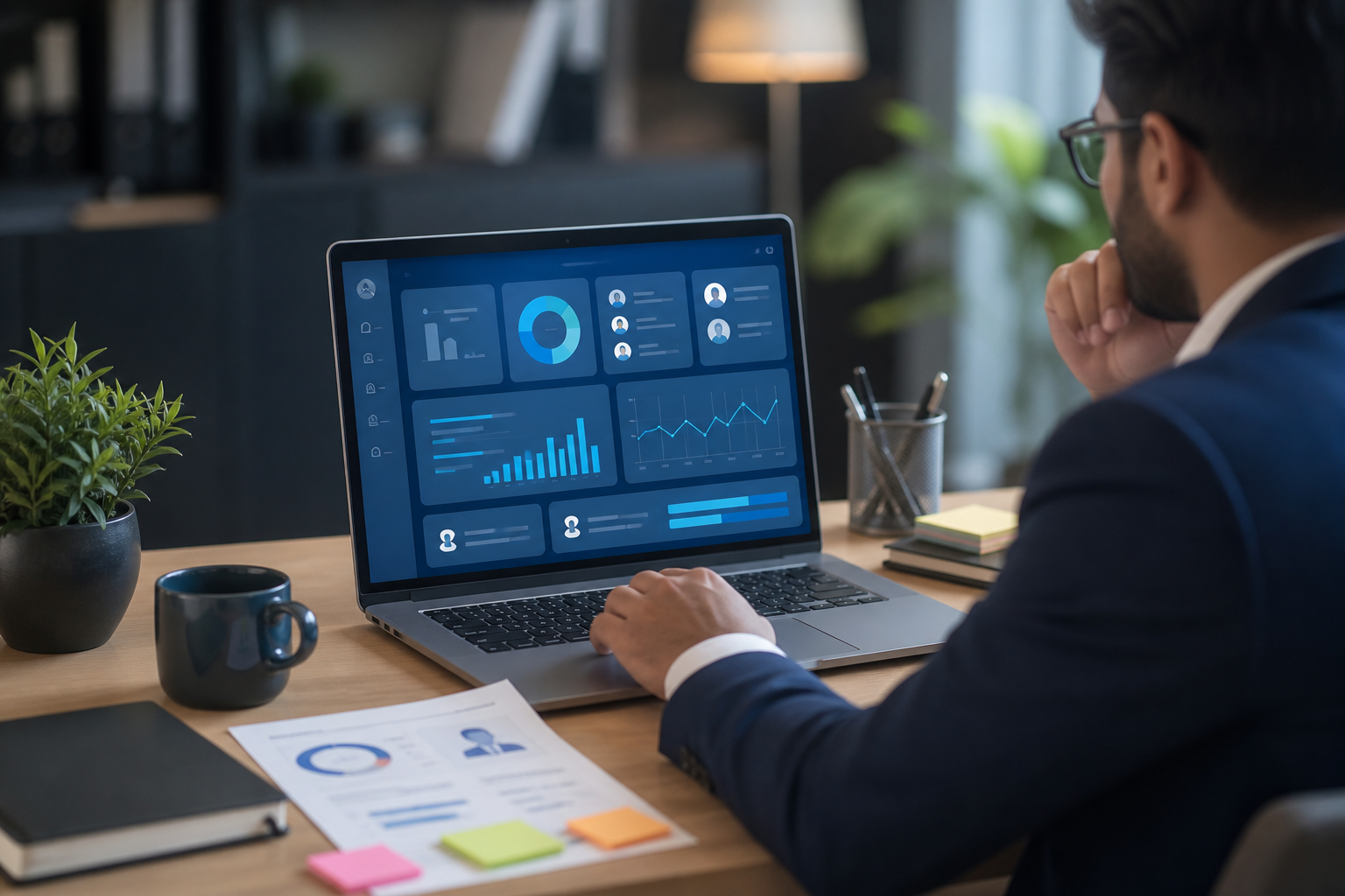 The winning design puts AI inside the review workflow while keeping the manager accountable.