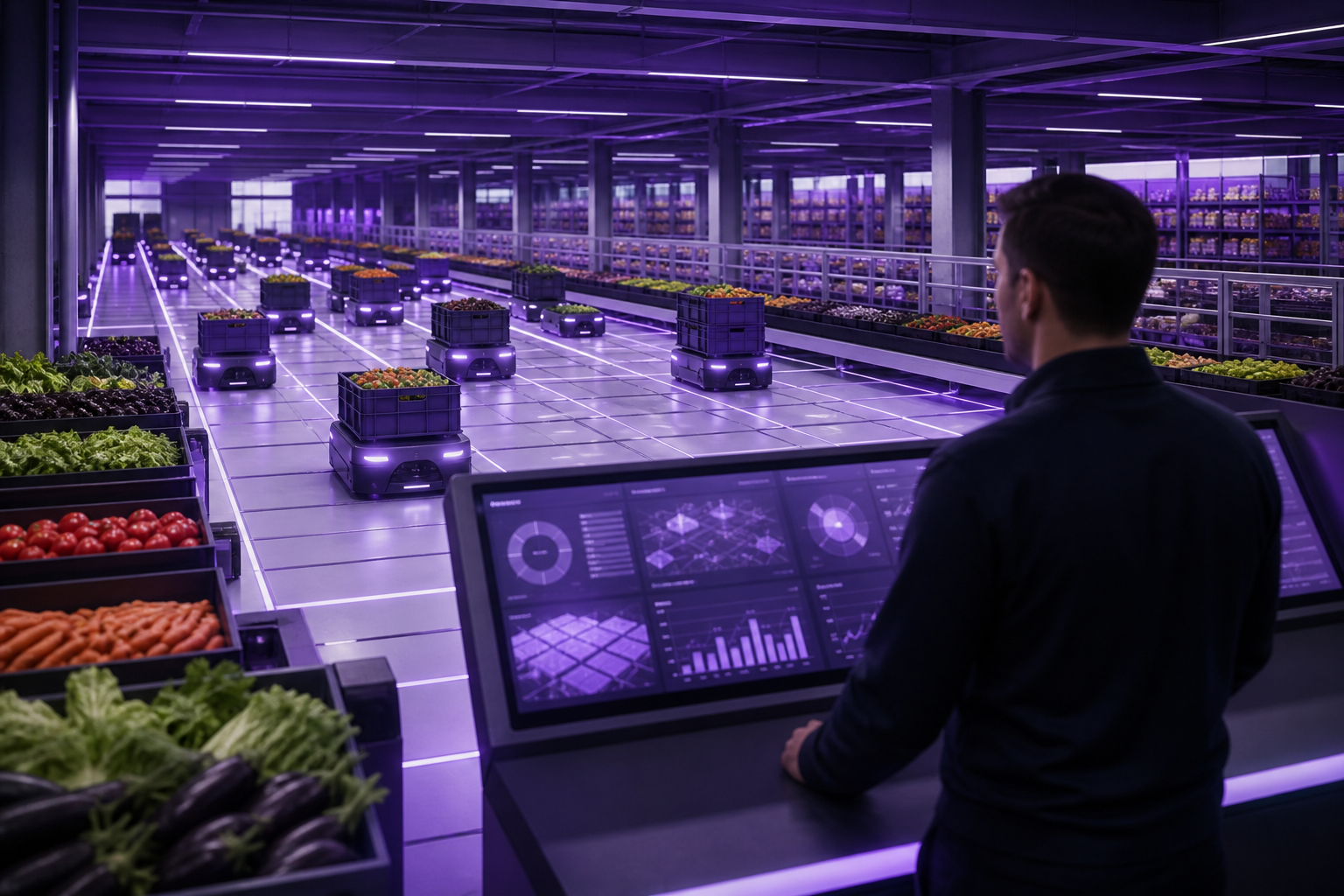 Ocado makes the thought memorable because the storage itself behaves for illustration a software-driven operating system.
