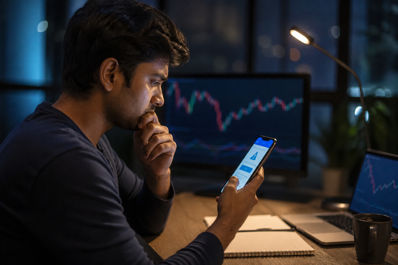Behavioural risk often appears at the exact second before the trade is placed.