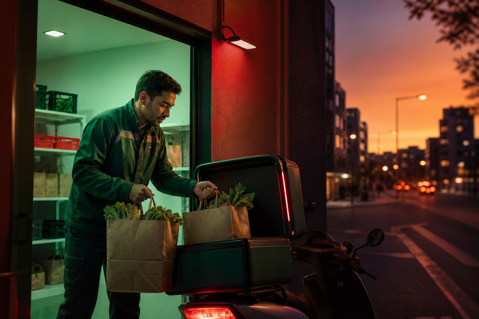 Grocery velocity is won by placing the correct inventory person to dense section demand.