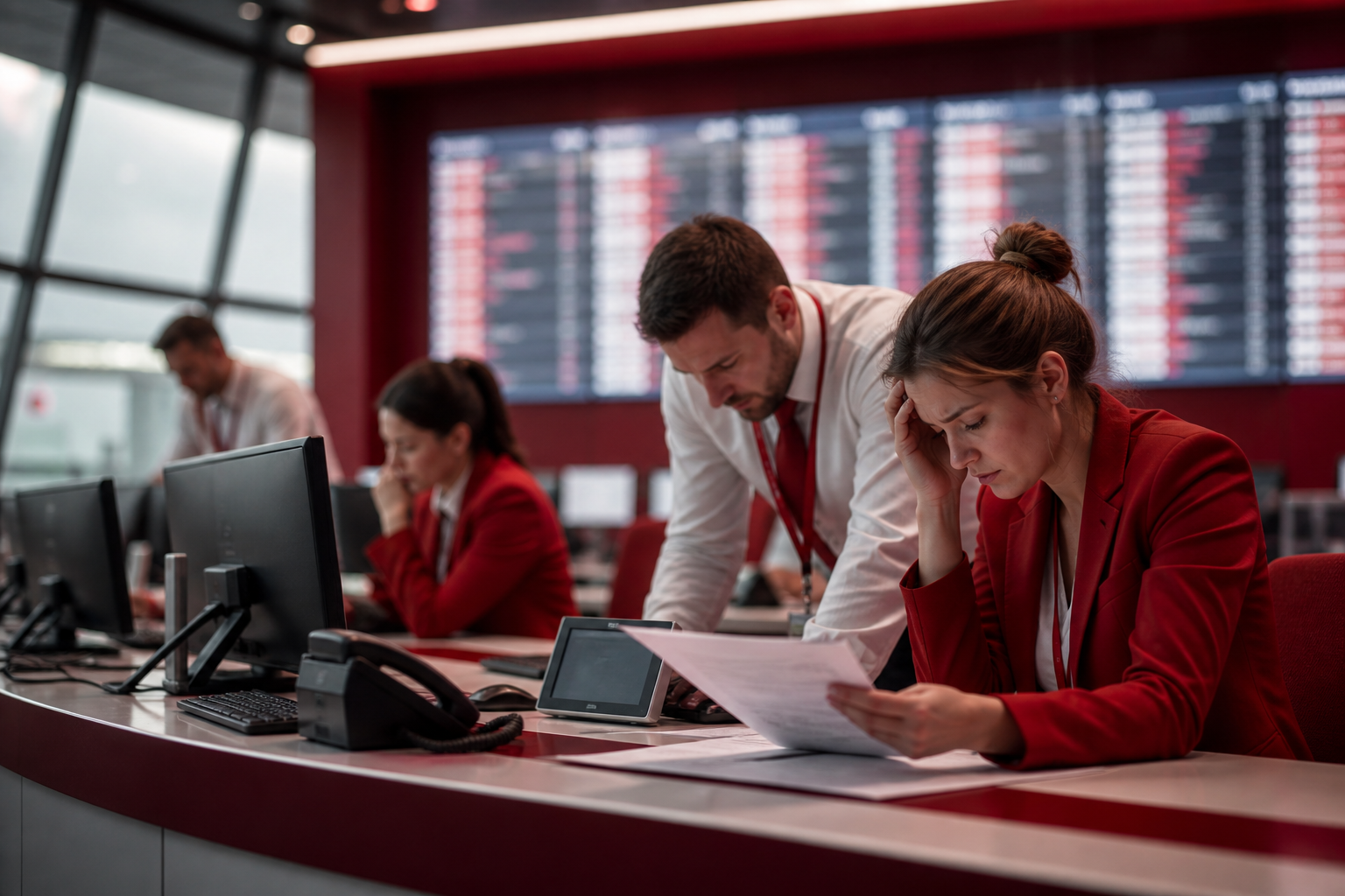 Operational conflict becomes real when employee issues, customer impact, and business continuity collide.