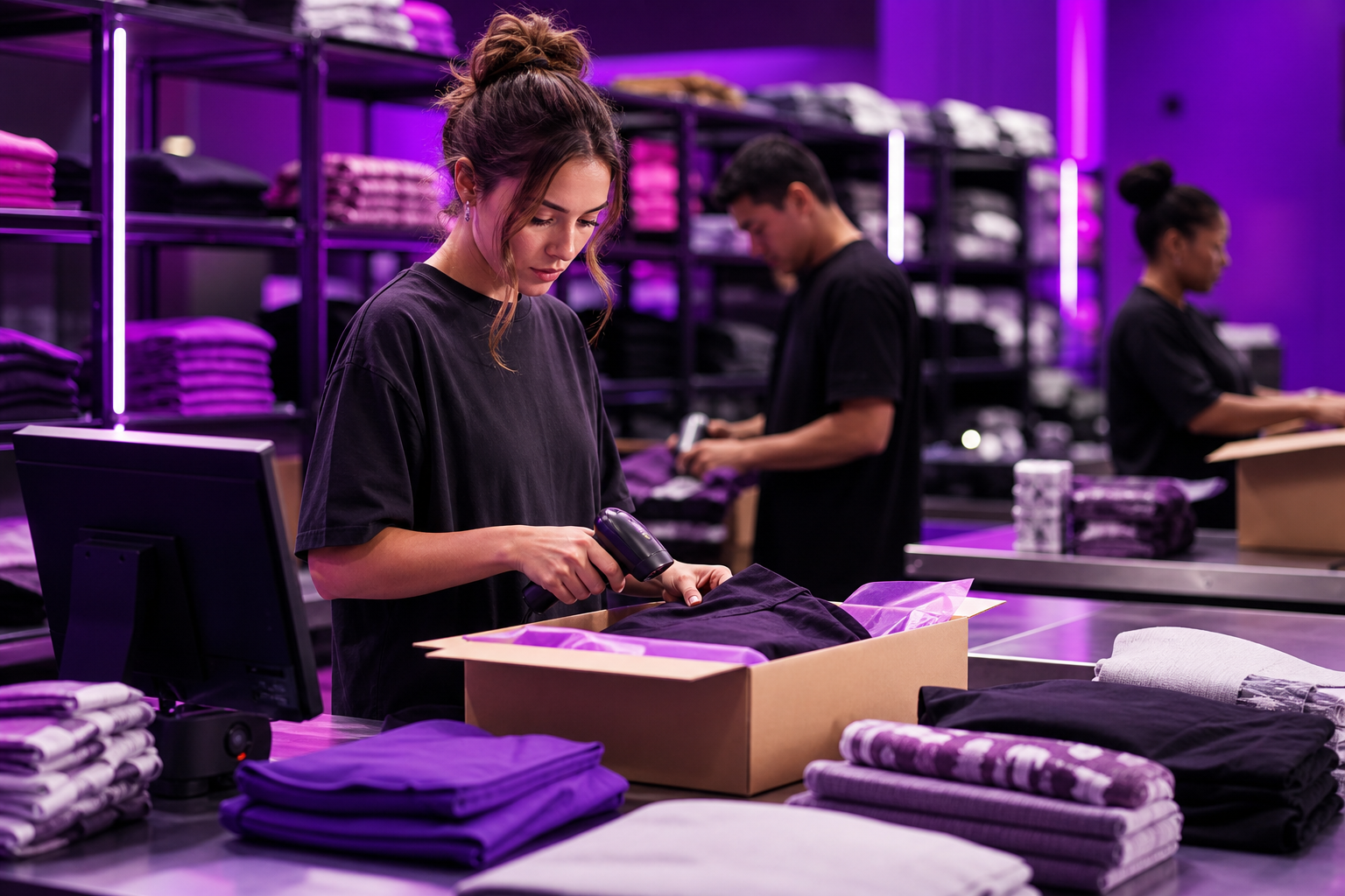 A demand forecast becomes real when sale plans turn into shifts, benches, supervisors and support teams.