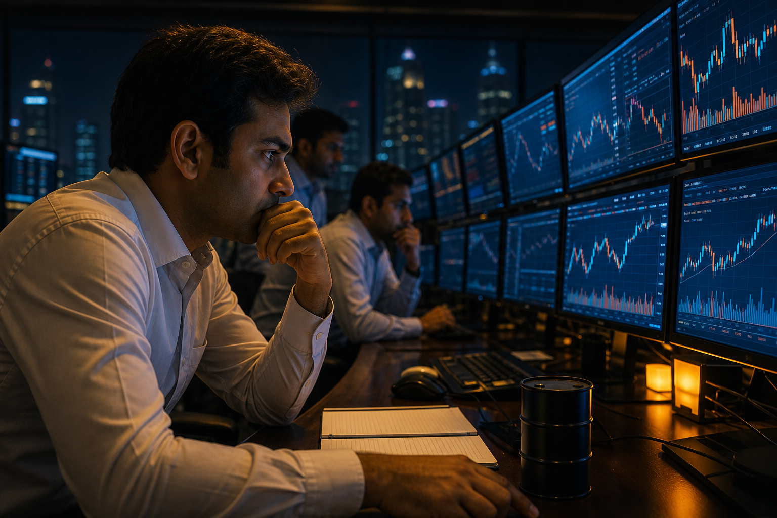 Futures markets convert price shocks into immediate cash-flow discipline through daily settlement.