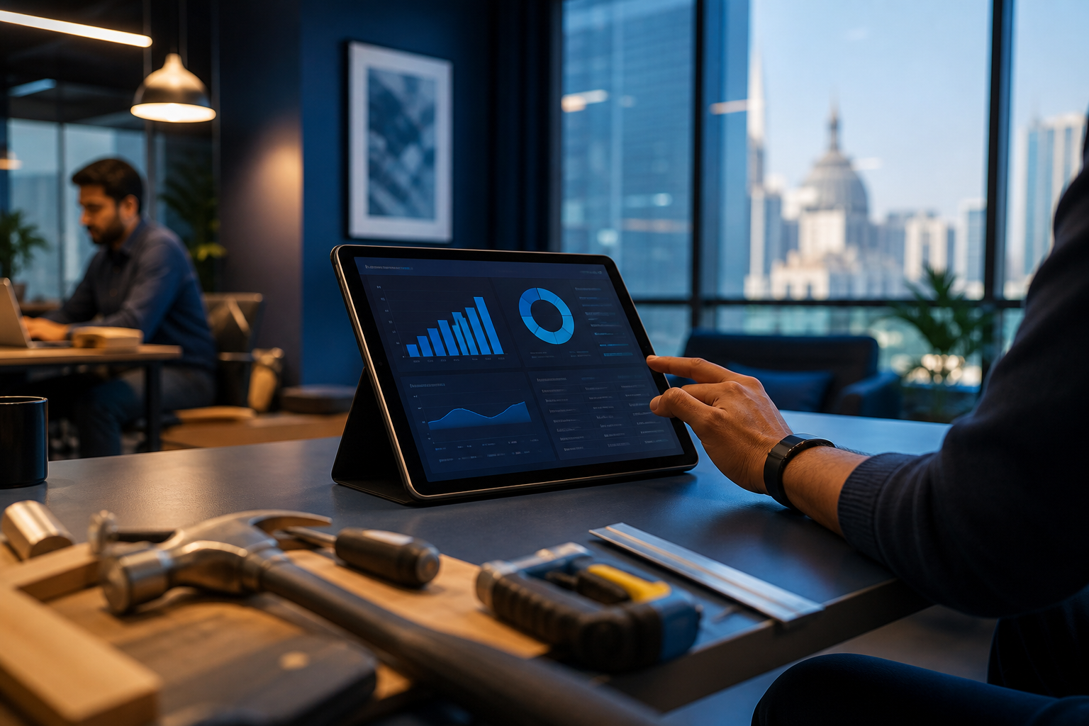 A GCC becomes memorable when you picture real teams turning store and digital data into business decisions.