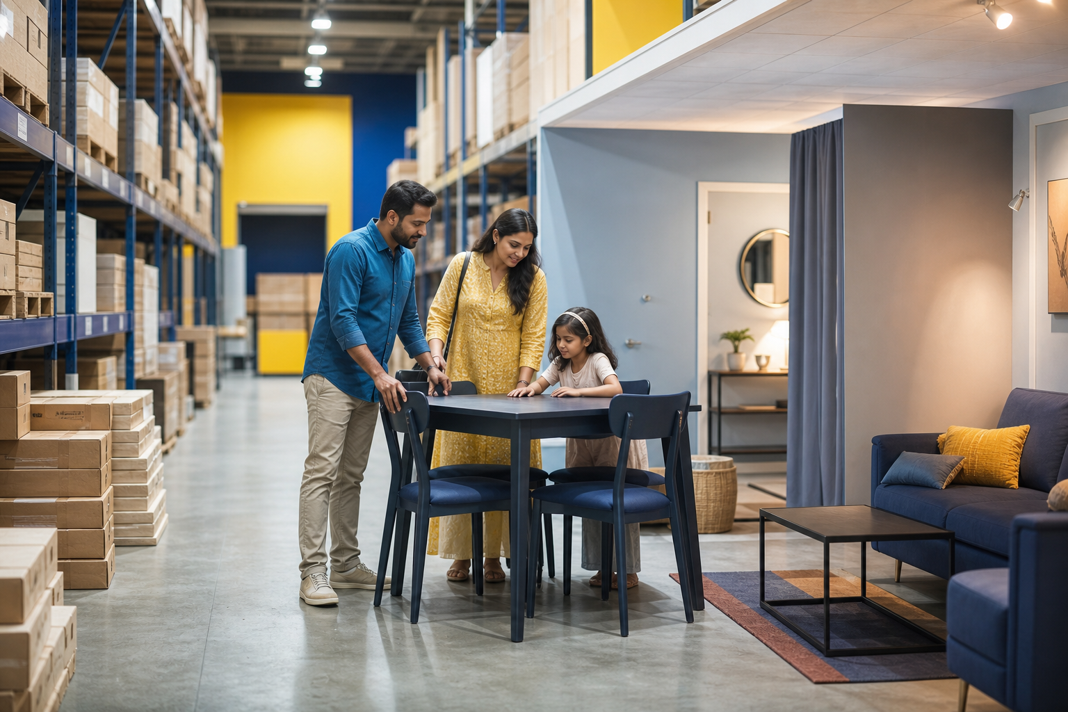 IKEA India is memorable because the world flat-pack exemplary had to meet section location sizes and work expectations.