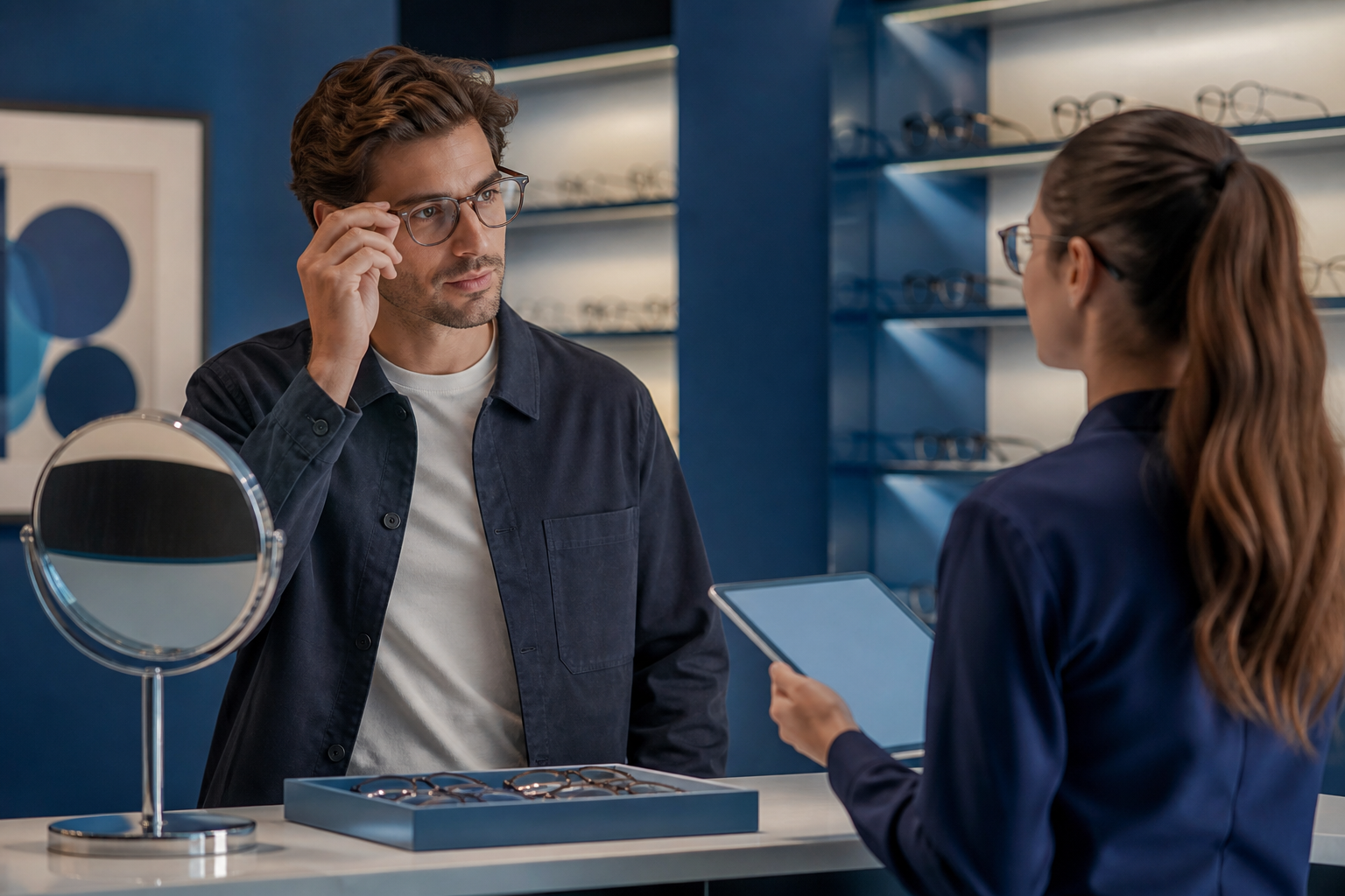 Lenskart is memorable because the customer sees a simple frame purchase, while the business runs a complex operations-pl