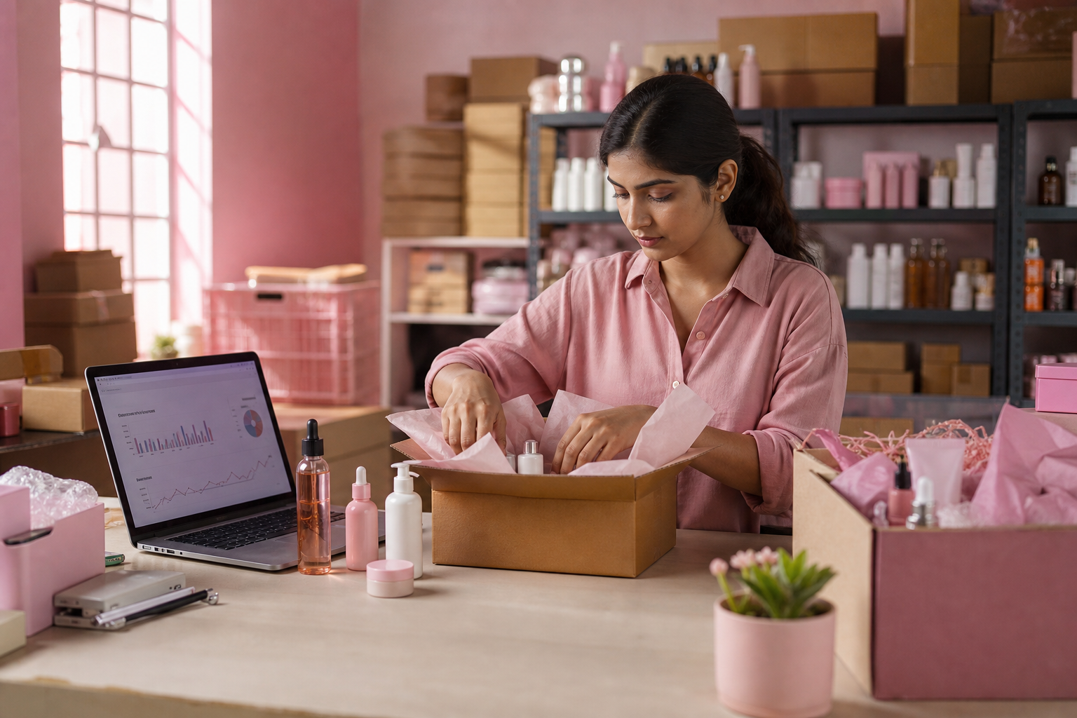 Beauty-commerce data multiplies quickly because one order can contain many operational details.