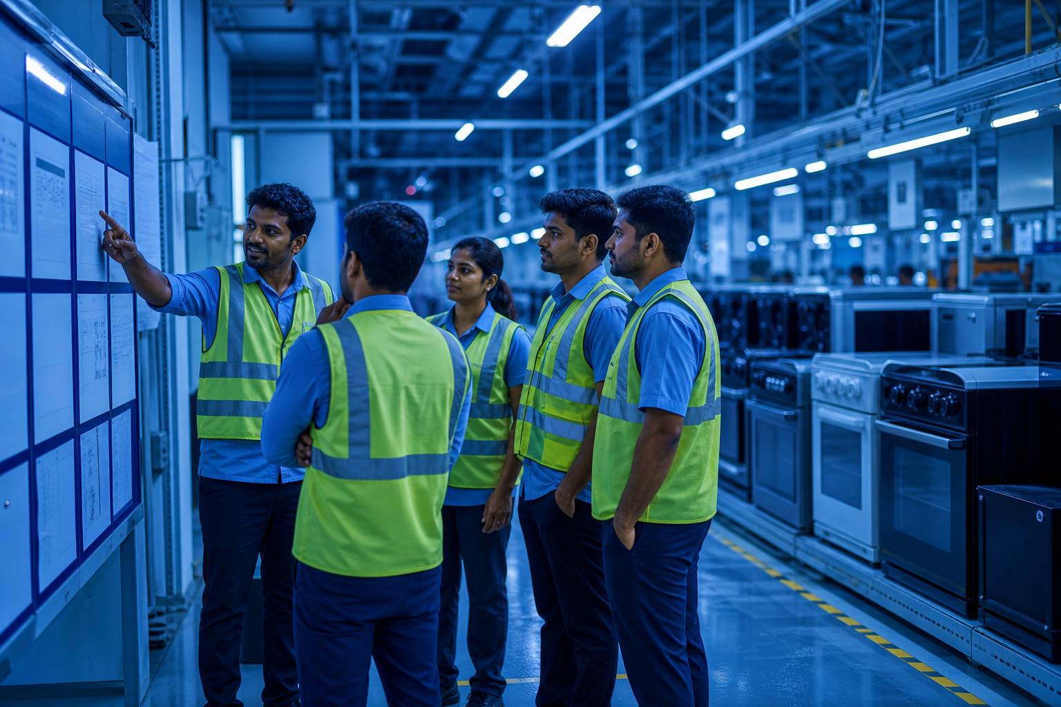 In manufacturing, a labour dispute is felt where people, machines, schedules, and trust meet.