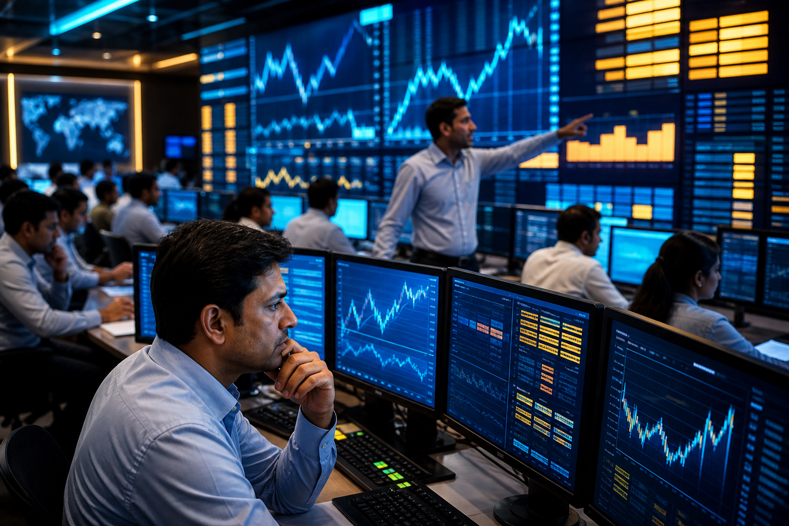Market risk becomes real when price volatility has to be converted into collateral before settlement.