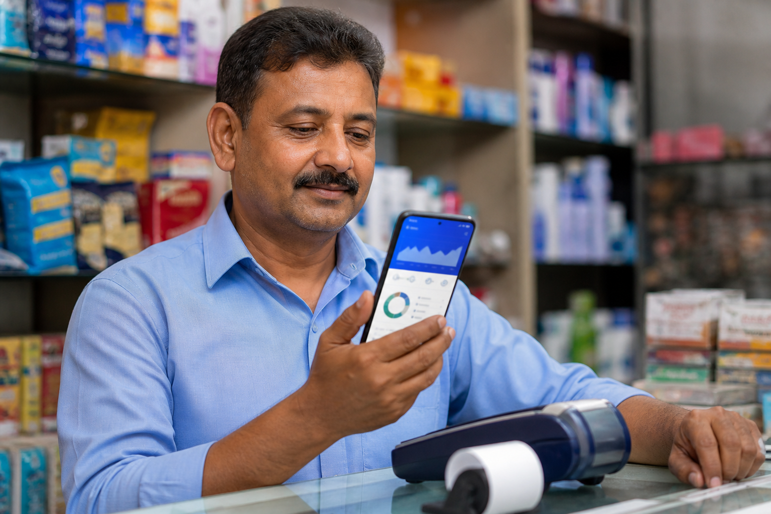 Payment systems need exact transaction truth and fast merchant-facing summaries at the same time.