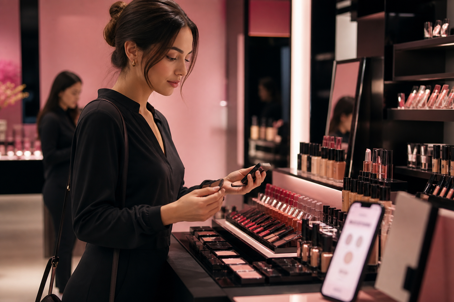 Nykaa's strength is the connected beauty journey - inspiration, advice, trial and purchase working together.