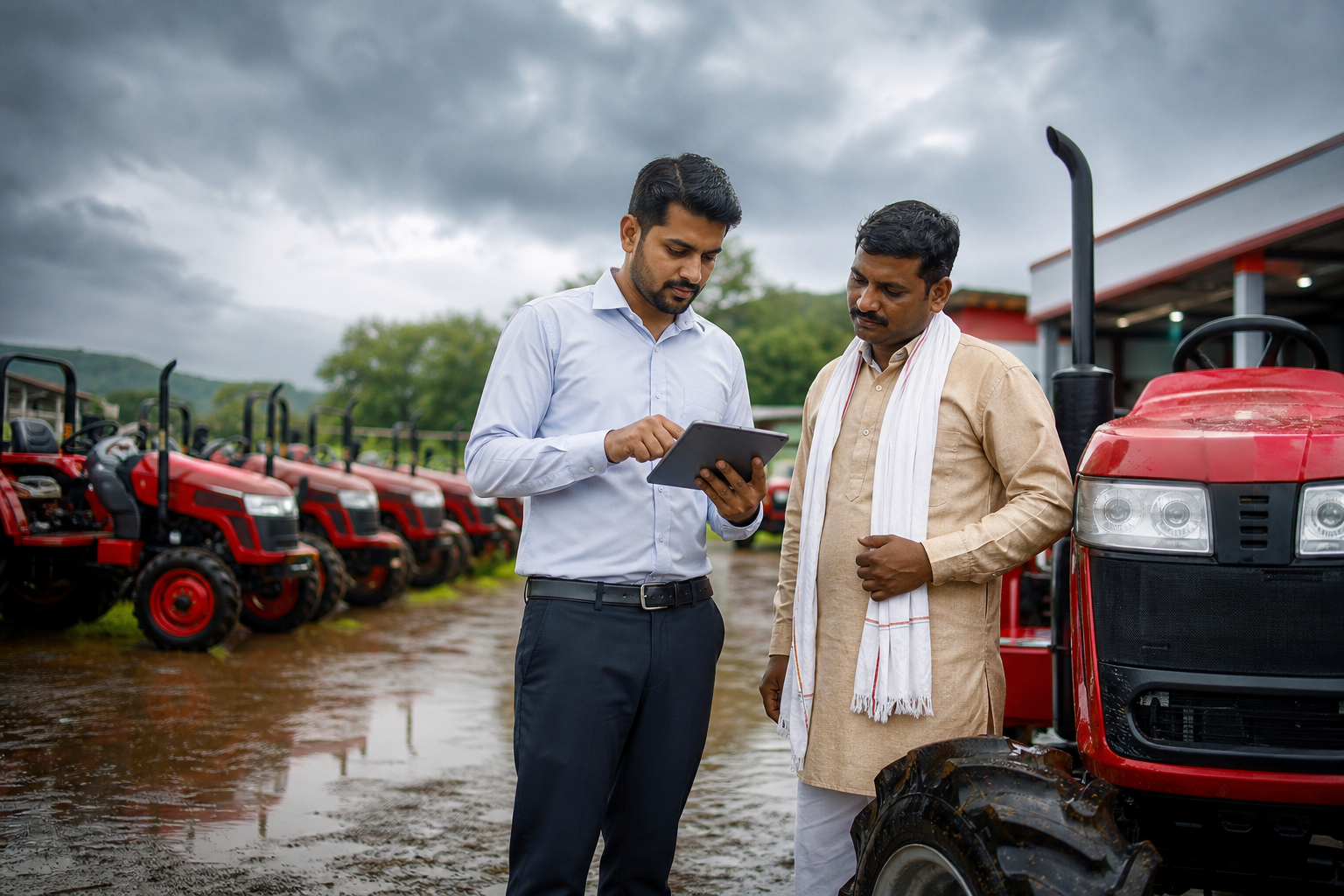Tractor request is not conscionable a income number - it is tied to monsoon confidence, workplace rate flows and section availability.