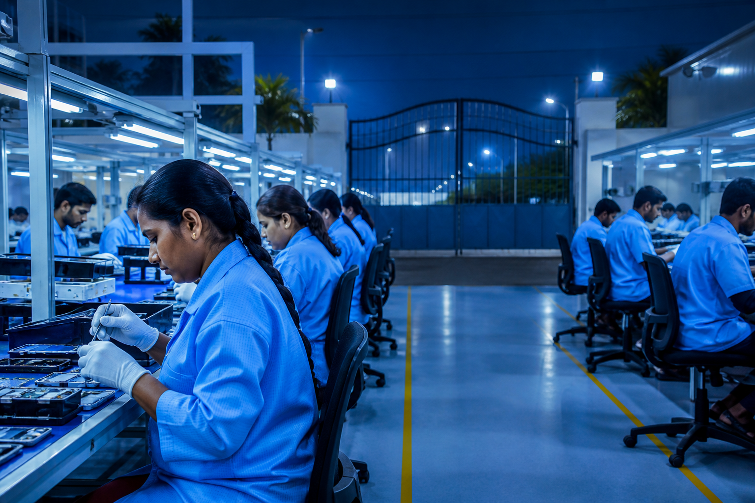 A labour dispute becomes serious when shop-floor demands, production pressure and public institutions meet.