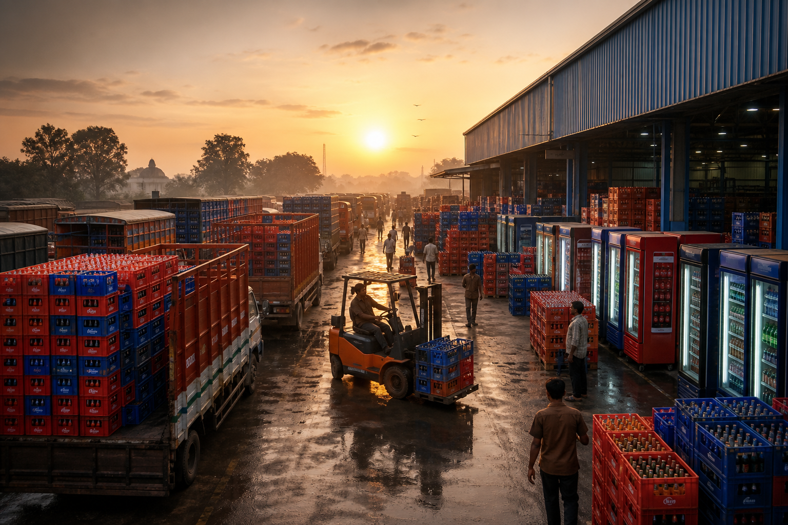 A cash flow statement makes expansion visible - cash collected from operations is converted into plants, trucks, coolers